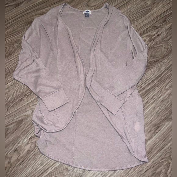 Dusty Rose Old Navy Cardigan - Picture 2 of 6